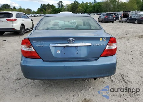 2004 Toyota Camry Le from USA, damaged, VIN 4T1BE32K34U854968